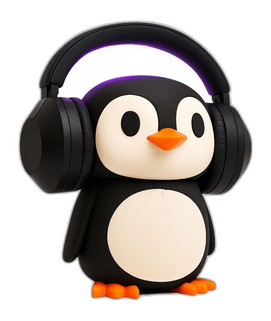 Penguen Kulaklık Standı
