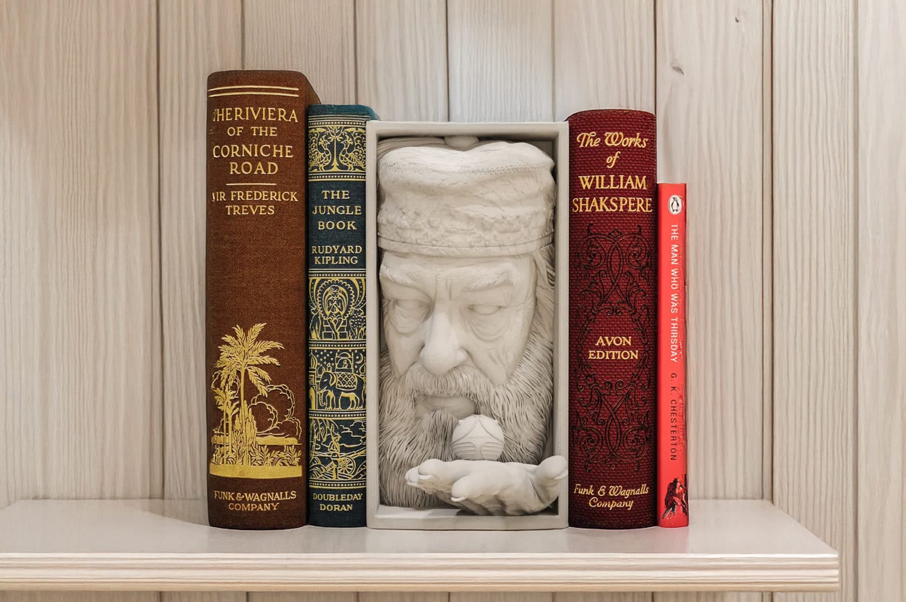 Mistik Büyücü Kitaplık Aksesuarı – Mini Diorama